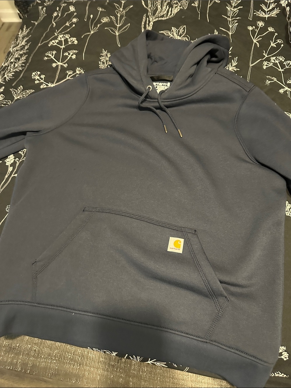 Carhartt women’s Navy Crewneck Hooded Sweatshirt
